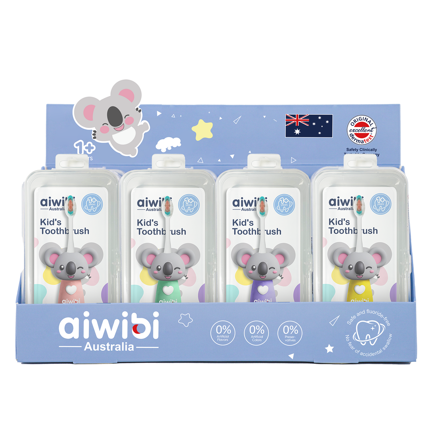 Bàn chải đánh răng cho bé Jolly Kid