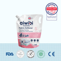 Nước xả vải Aiwibi 1600ml – hương hoa hồng