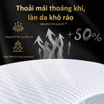 Thoáng khí tối ưu - Duy trì làn da khô ráo suốt 12 tiếng, ngăn ngừa hăm tã hiệu quả.